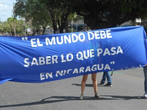 Världen måste få veta vad som händer i Nicaragua