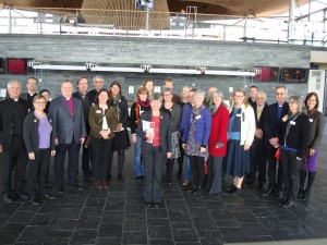 Seminariedeltagare i Senedd - National Assembly for Wales