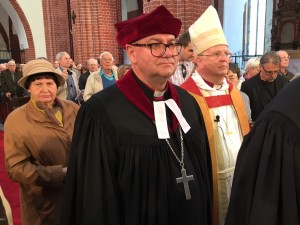 Procession med biskop Woldemar Pytel, Wroclaw