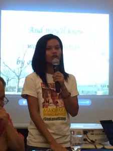 Ung kvinna från Lumad- folket