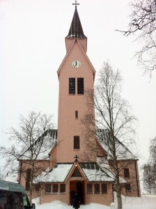 Kyrkan i Arjeplog. Foto: Tomas Axelson