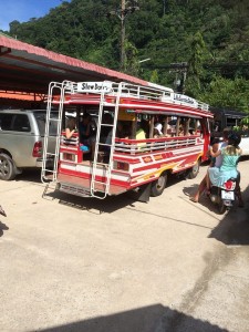 Så går bussen och skoldagen är slut!