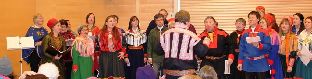 På konstert med Sámi jienat. Foto: Sigurdur Hafthorsson/IKON