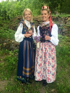 Klövadals kyrka. "Bonnbröllop" 28 maj 2016. Foto: Privat