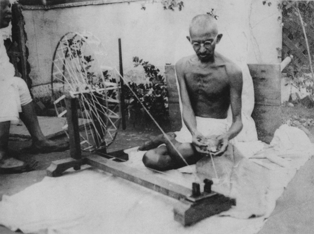 Gandhi spinner.