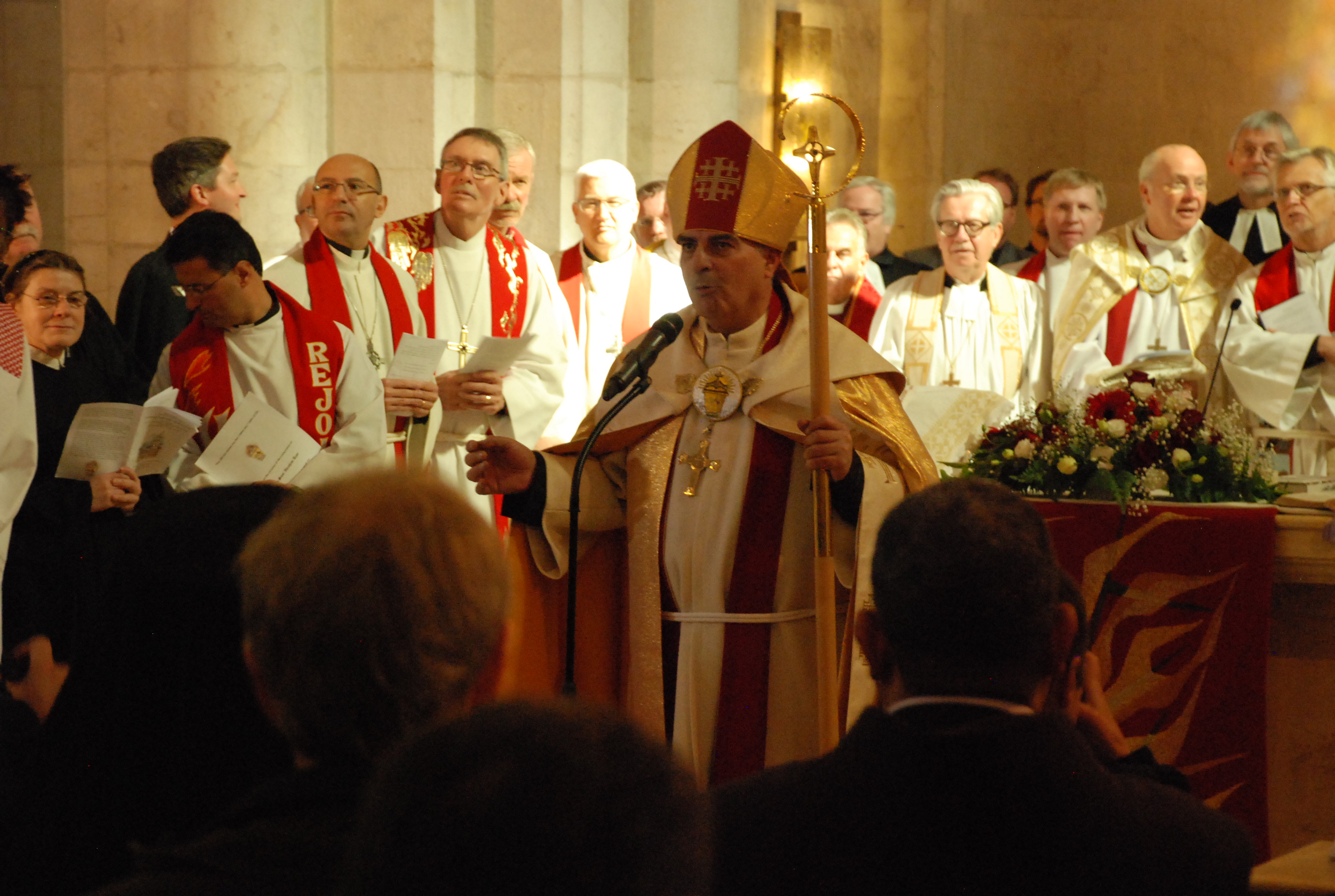 Palestinska lutheraner välkomnar ny biskop