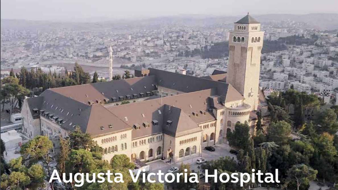 Sjukhuset Augusta Victoria i Jerusalem – små och stora framgångar 2019