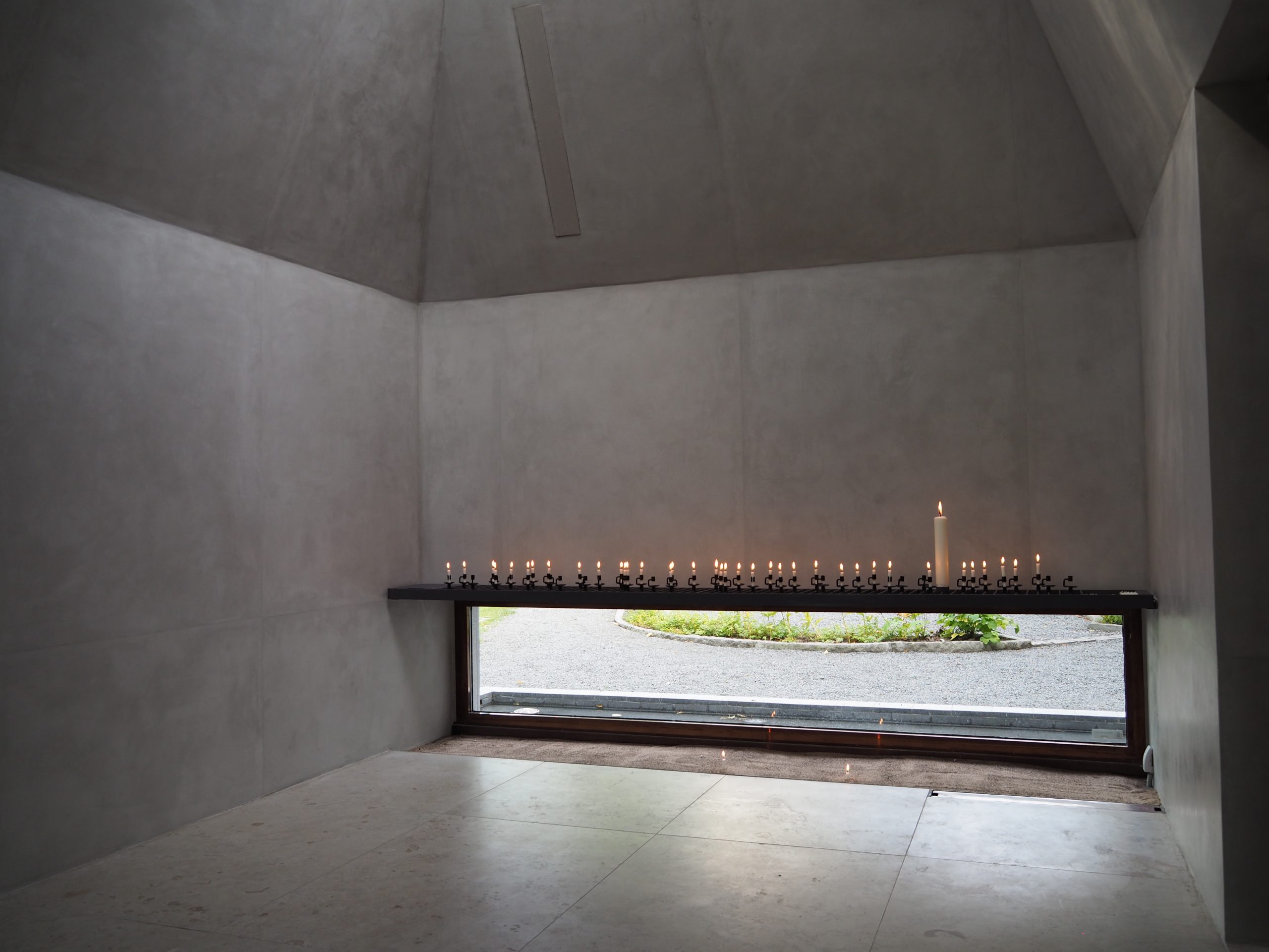 Kapellet har tagits i bruk