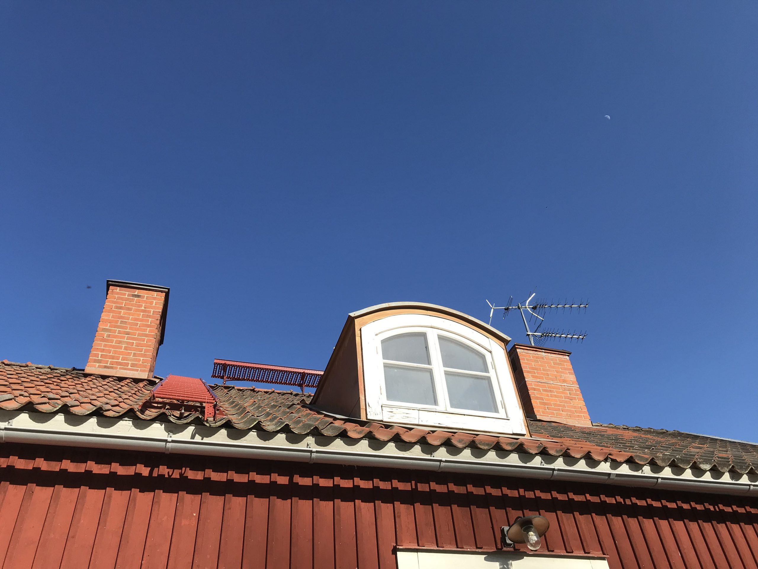 Taket har fått en översyn