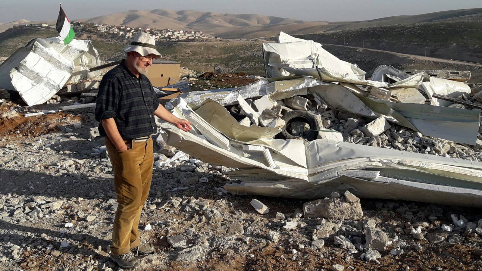 Biståndsfinansierad skola demolerad utanför Jerusalem