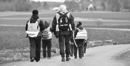 Modet att försvinna