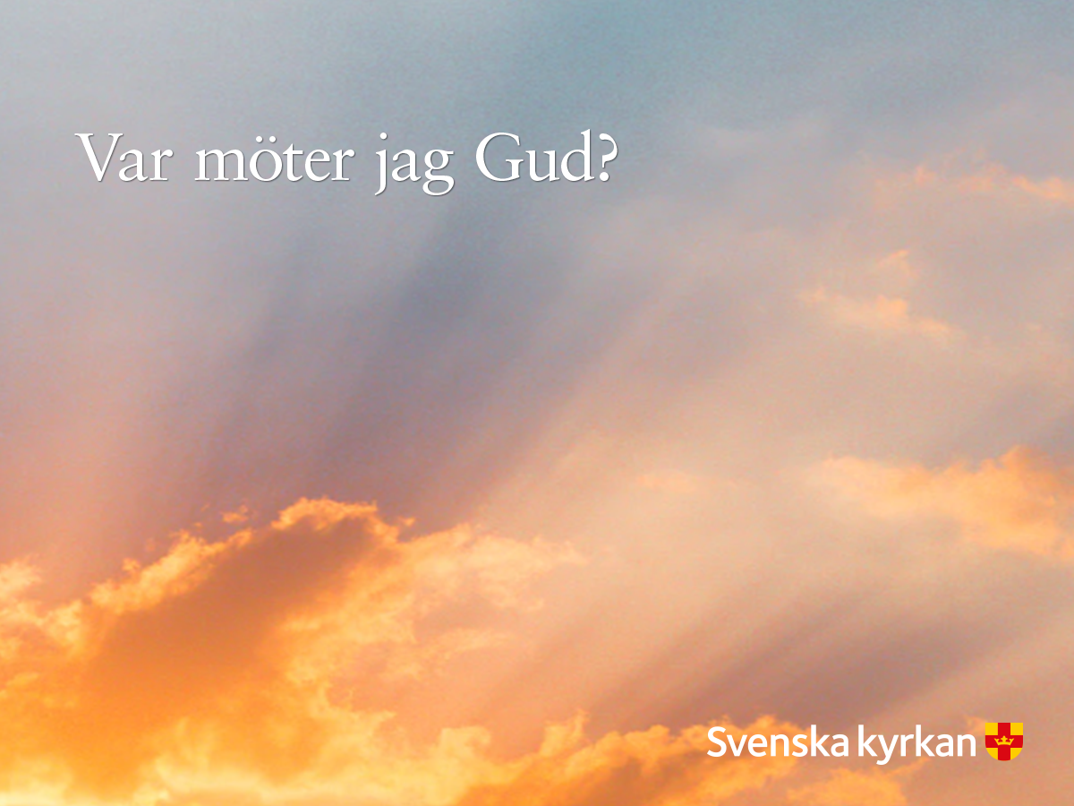 Och de såg inget annat än Jesus