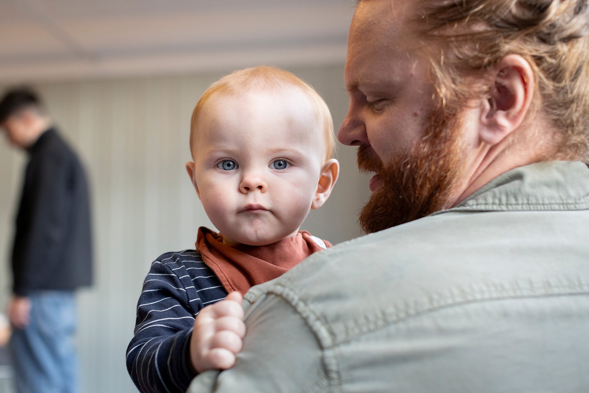 Pappa är här