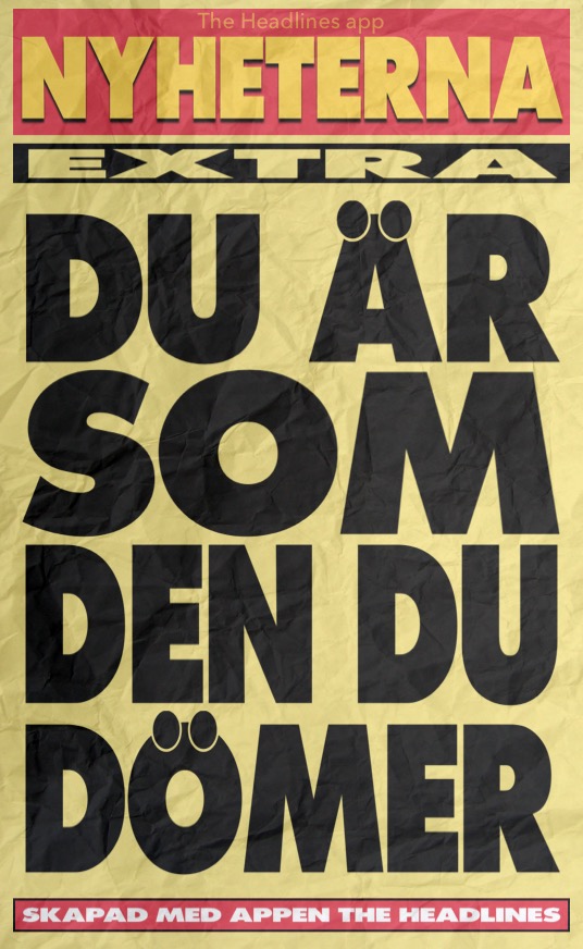 10 blandade tankar på söndagen