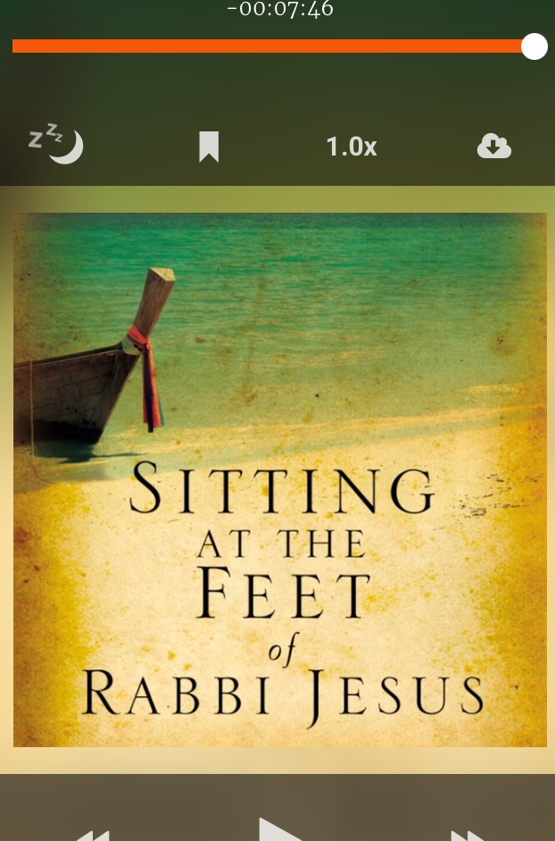 Att sitta vid rabbinen Jesus fötter