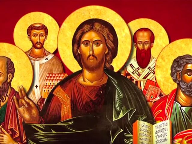 Jesus bland kyrkofäder