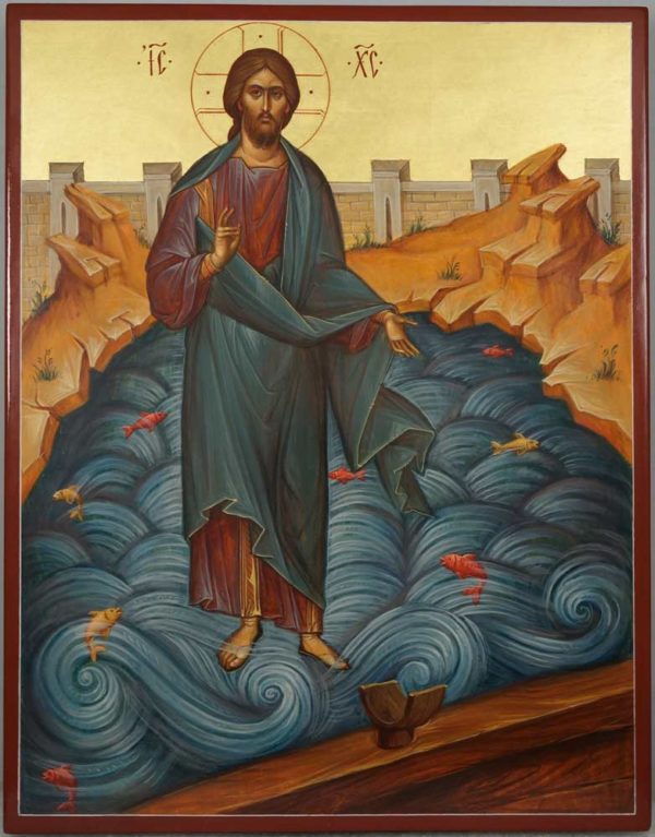 Vad betyder det att Jesus går på vattnet?